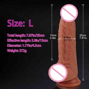 Nxy Dildos Realistic Dildo with Suction Cup Huge Dildos Sex Toys for Woman Men Fake Dick Anal Butt Plug Erotic Shop 0105