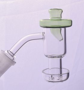 Terp Vácuo Quartz Banger Fumo Colorido Carb Cab 10mm 14mm 18mm Slurper Bangers Deless Nail Dab