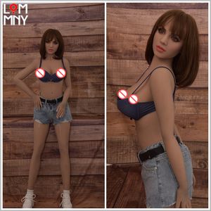 Designer sexo bonecas LOMMNY 135 cm Lifelike Silicone Sex Doll Realista Super Beleza Adulto Amor Brinquedos para Homens Sexy Boobs Vaginal Oral Ânus