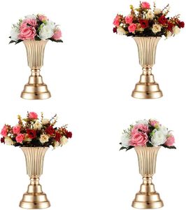 Wholesale reception centerpieces for sale - Group buy Party Decoration Flower Stand Wedding Road Lead Tall Holders Centerpiece Crystal Chandelier Metal Vase For Reception Tables