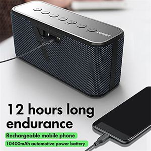 X8 Plus Głośnik Bluetooth Wbudowany wbudowany DSP Supports TF AUX USB Portable Subwoofer TV SoundBar Home Theatre Center Music Center