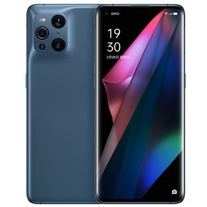 Оригинальный OPPO Найти X3 5G мобильный телефон 8 ГБ ОЗУ 128 ГБ 256 ГБ ROM Snapdragon 870 OCTA CORE 50.0MP AI NFC 4500MAH Android 6.7 