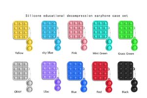 airpods1 / 2 party popleksaker fidget sensory push bubble board game leksak ångest stress reliever barn vuxna autism special behov försäljning