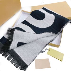 Dicker warmer Winterschal Design Drucken Frauen Kaschmir Pashmina Schal Dame Wrap Quaste Schals Gestrickte Männer Foulard Decke 170x30cm Gaze Tücher Großhandel