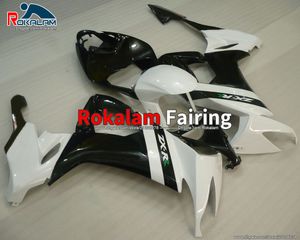 Eftermarknadsfeedningar för Kawasaki Ninja Motorcykeldelar Fairing Body ZX10R 08 09 10 ZX 10R Fairing Kit 2008 2009 2010 (formsprutning)