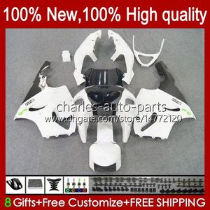 Bodys Kit For KAWASAKI NINJA ZX-7R ZX750 ZX 7R 96 97 98 99 00 01 02 03 Bodywork 28HC.26 ZX-750 ZX 7 R ZX 750 ZX7R glossy white new 1996 1997 1998 1999 2000 2001 2002 2003 Fairings