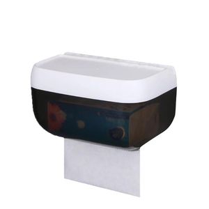Wholesale toilet paper roll holders for sale - Group buy Luraka Tissue Box Sticker Toilet Paper Roll Rack Wall Mounted Holder Shelf Apr Boxs Boxes Napkins