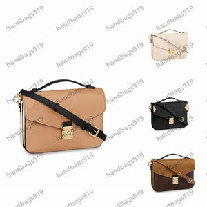 Handväskor designer väska axelväskor m44875 kvinnor handväska mode messenger plånböcker designers crossbody plånbok metis läder elegant kors kropp handväskor919
