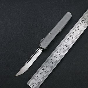 Nimoknives Fatdragon Self Obrony Survival Automatyczne nóż D2 Blade Aviation Aluminiumt6 Uchwyt twardy utlenianie Noże