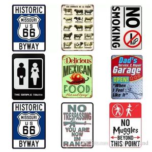 Tin Signs Vintage Art Wall Painting Decor Plaque Poster Cafe Man Cave Home Decor for Pub Club Kitchen 12x8 Inches