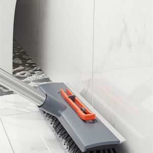 Joybos Havuz Fırçası Fırça Sıkmak MOP Çok Fonksiyonlu Uzun Kolu Temizleme Aracı Banyo Tuvalet Pencere Cam Kat Silecek JX80 210830