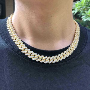 Women's Ice Cuban Mesh Chain, 10mm Q0809