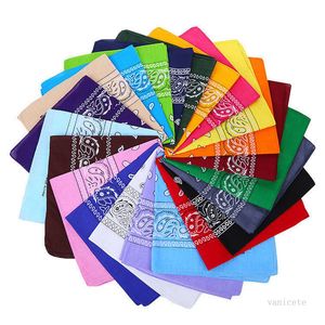 Dekoracje na imprezę Nerkodrzew Kwadratowy Ręcznik z Gradient Hip Hop Magic Headband Poliester Bandana Drukowana chusteczka T9i001339