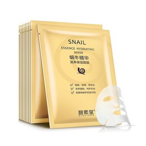 Snail Essence Moisturizing Facial Mask Lifting Improves Dull Skin Brightening Face Skins Care Masks