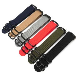 Watch Bands mm mm Fashion NATO Band Nylon Strap For Samsung Galaxy mm mm Active Replacement Accessories