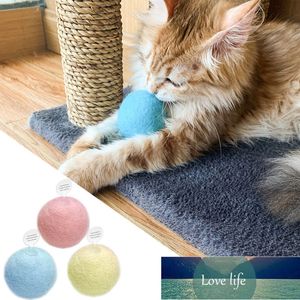 Smart Cat Toys Interactive Ball Catnip Cat Training Toy Pet Playing Ball Pet Squeaky Supplies Produkter Toy för Katter Kattunge Fabrikspris Expert Design Kvalitet