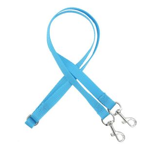 Wholesale pet safety collars for sale - Group buy Dog Collars Leashes Nylon Two Heads Pet Collar Leash Double Twin Style Puppy Lead Safety Restriction Belt Doggy Outdoor Walking Rope