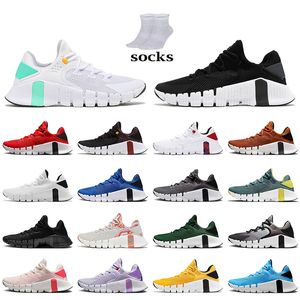 TopQuality Fashion Women Men Running Shoes Free Metcon 4 Mesh Breathable Sports Sneakers White Black Green Huarache Leopard Grey Desert Sand Runner Trainers