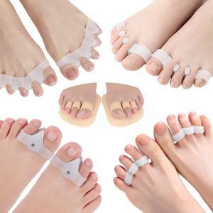 Fuß Bunion Corrector Stretcher Trainingsgerät Hallux Valgus Corrector Silikon Zehentrenner Orthese Glätteisen Pediküre Werkzeug