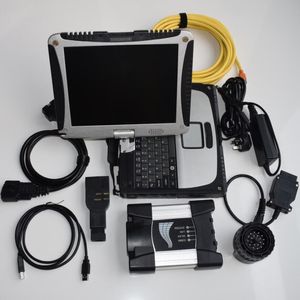 ICOM a seguir para a ferramenta de diagnóstico BMW Ferramenta de programação offline mais recente de soft-ware 4.46.21 v2024.05 com CF-19 8G Laptop Full Set Full Set