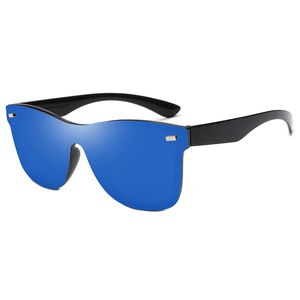 خمر النظارات الشمسية الرجال 2021 بدون إطار نظارات شمسية مربعة نظارات الموضة العلامة التجارية امرأة فاخرة Oculos De Sol