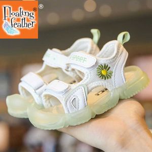 Size 21-30 Boys Anti-kick Baby Toddler Sandals Childrfen Soft Sole Beach Daisy Sandal Girls Kids Non-slip Casual Velcro Shoes G1025