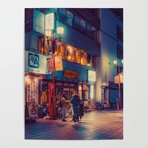 Wholesale tokyo canvas for sale - Group buy Paintings Canvas Prints Painting Wall Art Break Through Tokyo Poster Modern For Living Room Home Building Decor Modular Pictures No Frame