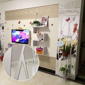 Remisovable Acrylic 3D Wall Sticker Hapiness Tree för hus Living Room Decor Stickers