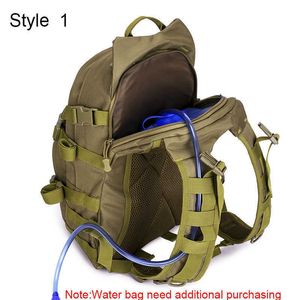 Outdoor Tactical Backpack Men Military Cycling Camouflage Army Camping Hiking Bag Water Repellent Mountaineering Sport XA901WA Y0721