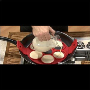 Non Stick Pin Fantastic Sile Nonstick Perfect Pancakes Egg Ring Maker Kitchen Tool Cake Baking Moulds 2Z62G M8Nhu