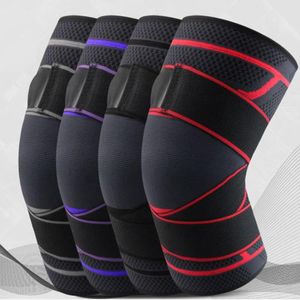 PCs Sports Knee Pads Brace Leggings Basketball Fitness Meniscus Patella Protection Kneepads Running Riding Gear Safety Elbow &