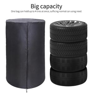 Wholesale spare tire covers for sale - Group buy Car Organizer Universal Tire Cover Tires Capacity Waterproof Dustproof d Cloth Spare Wheel Bag Tyre Storage
