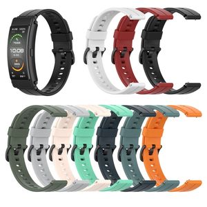 Silicone Band For Huawei TalkbBand B6 Strap Bracelet For Huawei B6 Replacement Wristband 16MM Loop Belt Smart Watch Accessories