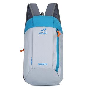 School Bags 10L Men Women Child Travel Hiking Bag Zipper Adjustable Belt Camping Knapsack Outdoor Sports Light Weight Waterproof Backpack