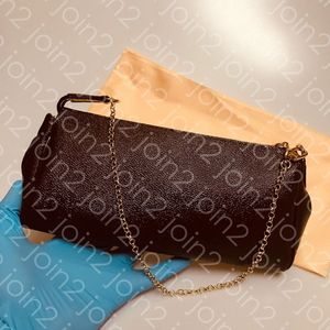 EVA CLUTCH, modische Damen-Umhängetasche, Abend-Kette, Handtasche, klassisches braunes wasserdichtes Leder mit Staubbeutel N551