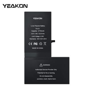 YEAKON X IX 8X 0 Cycle Battery Batteries Replacement For iPhone 5 5S 5C SE 6 6S 6P 6SP 7 7G 7P 8 8G 8P Plus XS XR 11 12 13 Pro MAX High Ultra Capacity Wholesale Wholesaler