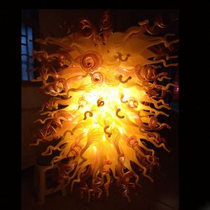 Chihuly Anhängerlampen Handblasenglas Kronleuchter Beleuchtung LED -Leuchten Quelle Deckenleuchte für die Heimdekoration 28 x 40 Zoll