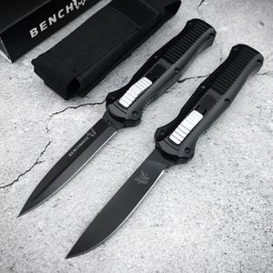 Тактическое Выживаемое Снаряжение оптовых-BenchMade Infidel BM3310 Автоматические ножи S30V стальной ручка Alumnium EDC Pocket BM42 Тактический механизм выживания нож с оболочкой Инструменты