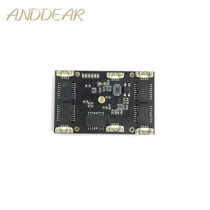 ANDDEAR Customized industrial 5 port 10 100M unmanaged network ethernet switch 12v pcba module network switch