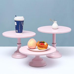 Dishes & Plates 20/25/30cm Wedding Cake Stand Cup Display Shelf Cupcake Holder Wrought Iron Plate Birthday Party Decoration Stands