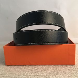 cinture da uomo e da donna cintura dorata in argento Hbuckle Moda grandi lettere fibbia in pelle alta qualità 7 colori 3,8 cm con confezione regalo