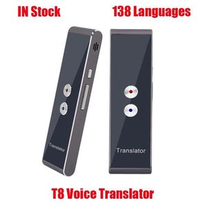 T8 Mini Portable Voice Translator 138 Languages Wireless Business Learning Office Simultaneous Interpretation-Translator Electronics