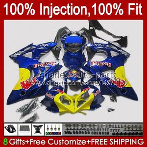 Injection Mold Fairings For BMW S-1000RR S 1000RR 1000 RR S1000-RR Blue yellow 09-14 19No.17 S1000RR 09 10 11 12 13 14 S1000 RR 2009 2010 2011 2012 2013 2014 OEM Bodys Kit