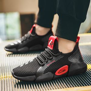 Scarpe da corsa da uomo per donna da esterno di alta qualità estiva Giallo Bianco Argento Nero Rosso Runner da jogging Sport Scarpe da ginnastica Taglia 39-44 Codice LX22-S10