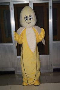 Prawdziwe zdjęcie Banana Maskotka Kostium Fancy Dress for Halloween Carnival Party Support Dostosowywanie