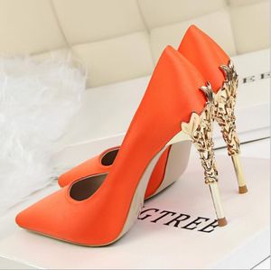 Scarpe da donna Stiletto Nero Tacchi alti Scarpe da sposa Sposa a punta Tacchi altissimi Scarpe eleganti da donna