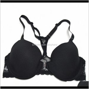 Bras damskie odzież Drop Dostawa 2021 Yandw Top Biustonosz Koronki Bralette Y BH Bielizna Bielizna Sexy Bielizna Kobiety Dziewczyna Big Plus Size 32 34 36 3