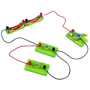 초등학교 과학 실험 상자 물리적 전기 장비 시리즈 - 병렬 전구 수동 회로 기술 세트