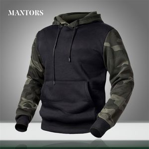 Men Military Camouflage Hoodies Spring Autumn Hooded Sweatshirts Male Camo Hoody Pullover Hip Hop Streetwear Brand Clothing 210813