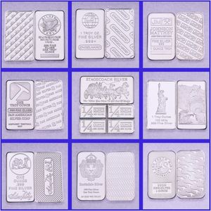 Other Arts and Crafts 1 oz Australia Switzerland Germany American Silver Bar Bullion silvering SilverCoin No Magnetic Business Gift